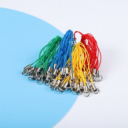 Lanyard Lariat Cord Lobster Clasp Rope Christmas Bell, 20-100Pcs