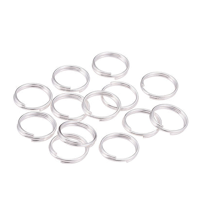 4-12mm Gold Double Loop Ringsб 50-200pcs