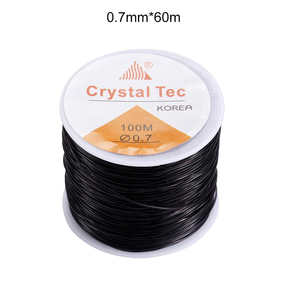0.5-1.0mm Elastic Cord, Beading Stretch Thread