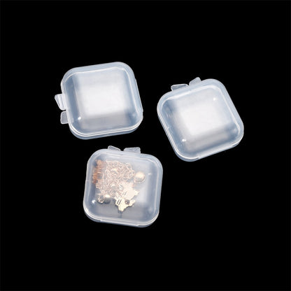 Mini Transparent Jewelry Storage Box