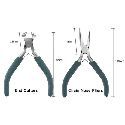 12-Style Stainless Steel Pliers Set