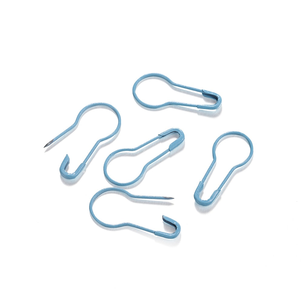 Colorful Metal Brooch Safety Pins, 20pcs