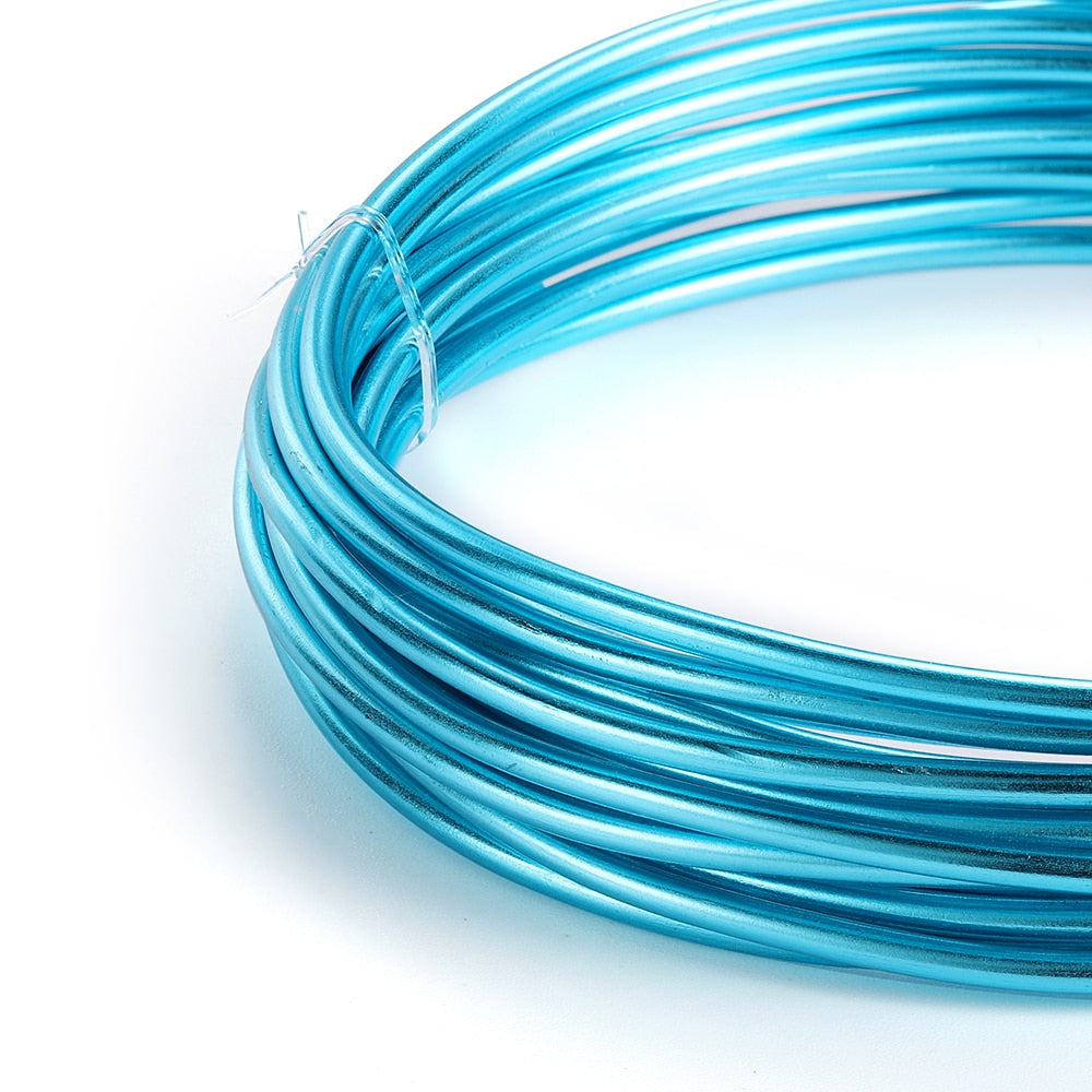 Anodized Round Aluminum Wire 2-10 Meters, 0.6-3mm