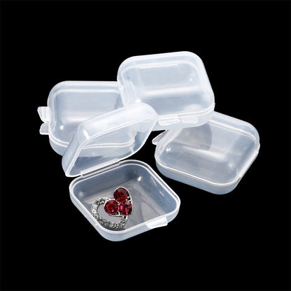 Mini Transparent Jewelry Storage Box