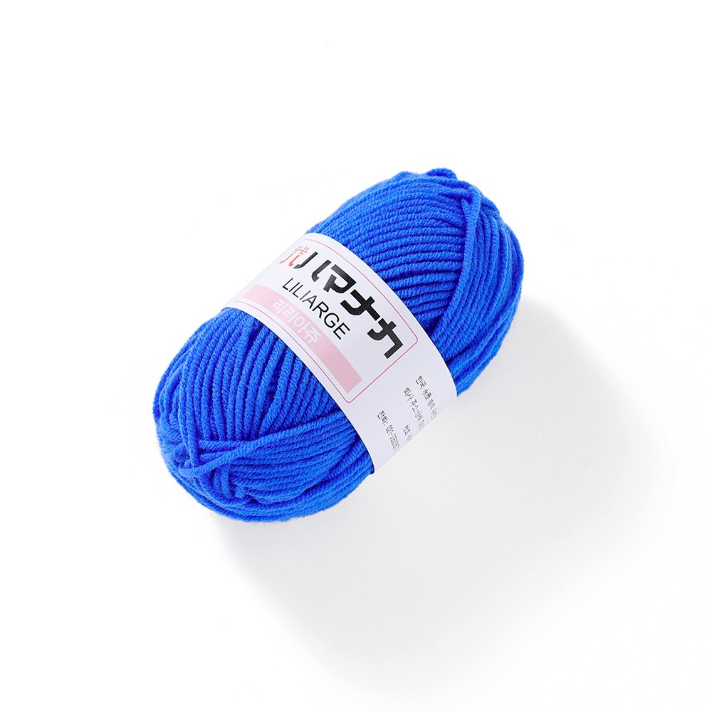 Fil acrylique coloré Fil à crochet, 1 rouleau de 25 grammes
