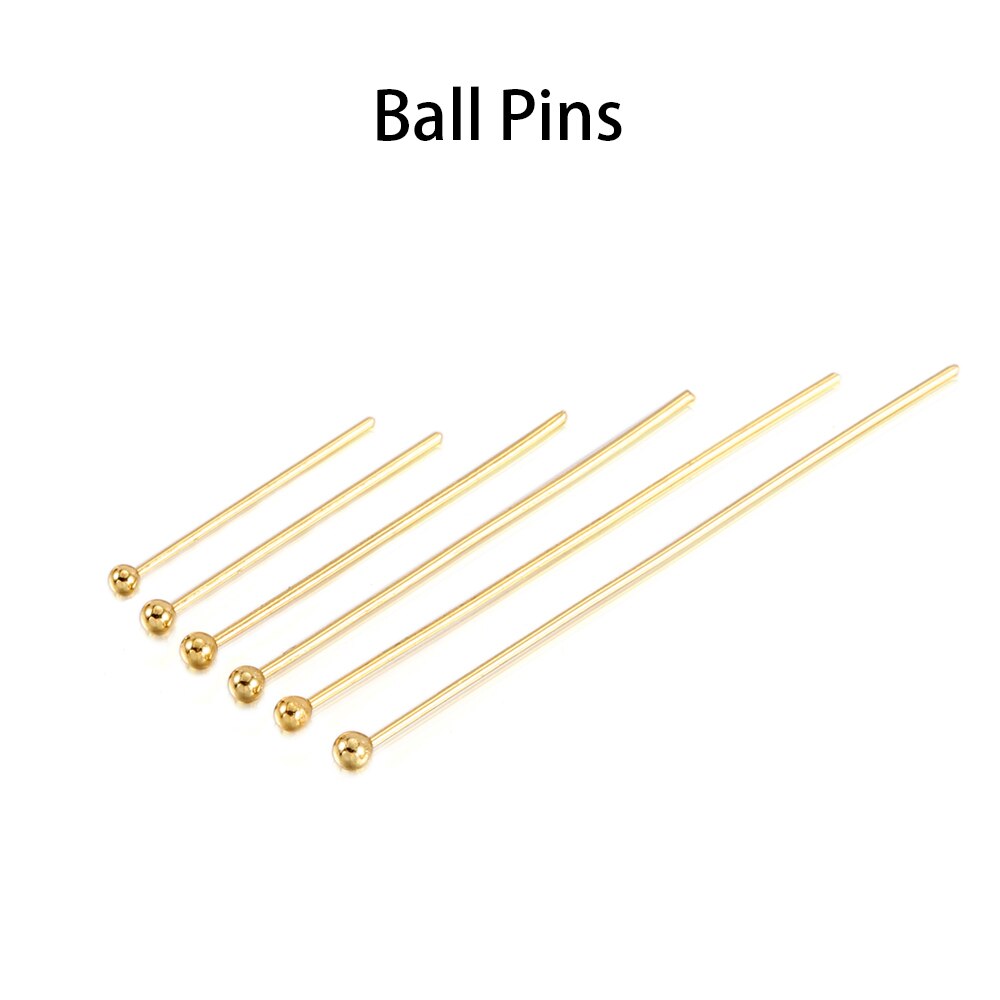 50-100PCS/lot 70mm Metal Flat Head Pins Eye/Ball Head Jewelry Pins