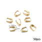 Gold Stainless Steel Clasps, 50-100pcs
