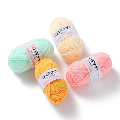 Colorful Acrylic yarn Crochet thread, 1 Roll 25 Grams