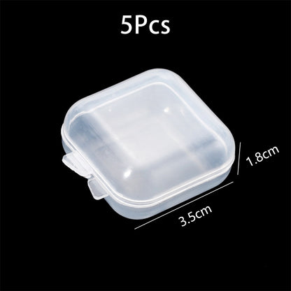 Mini Transparent Jewelry Storage Box