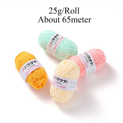 Colorful Acrylic yarn Crochet thread, 1 Roll 25 Grams