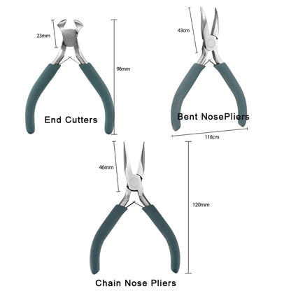 12-Style Stainless Steel Pliers Set