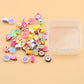 50pcs Ice Cream Polymer Clay Beads DIY Kit