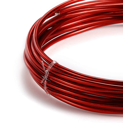 Anodized Round Aluminum Wire 2-10 Meters, 0.6-3mm