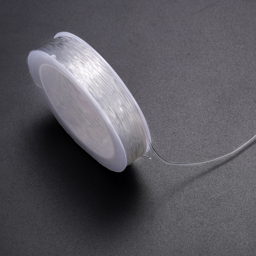 0,5–1,0 mm elastische Kordel, Perlen-Stretchfaden