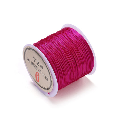 0.8mm Nylon Thread Cord, Rope for Macrame 50M roll