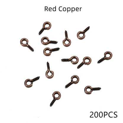 Gold Mini Eye Pins, 100-200pcs 4-10mm