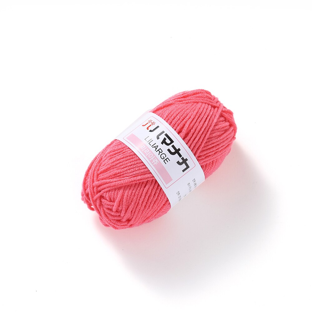 Fil acrylique coloré Fil à crochet, 1 rouleau de 25 grammes