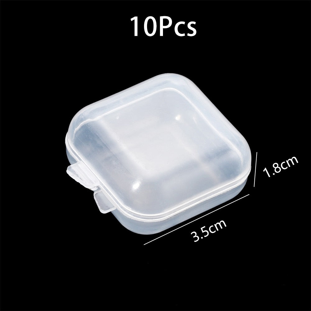 Mini Transparent Jewelry Storage Box