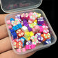 50pcs Butterfly Polymer Clay Beads DIY Kit
