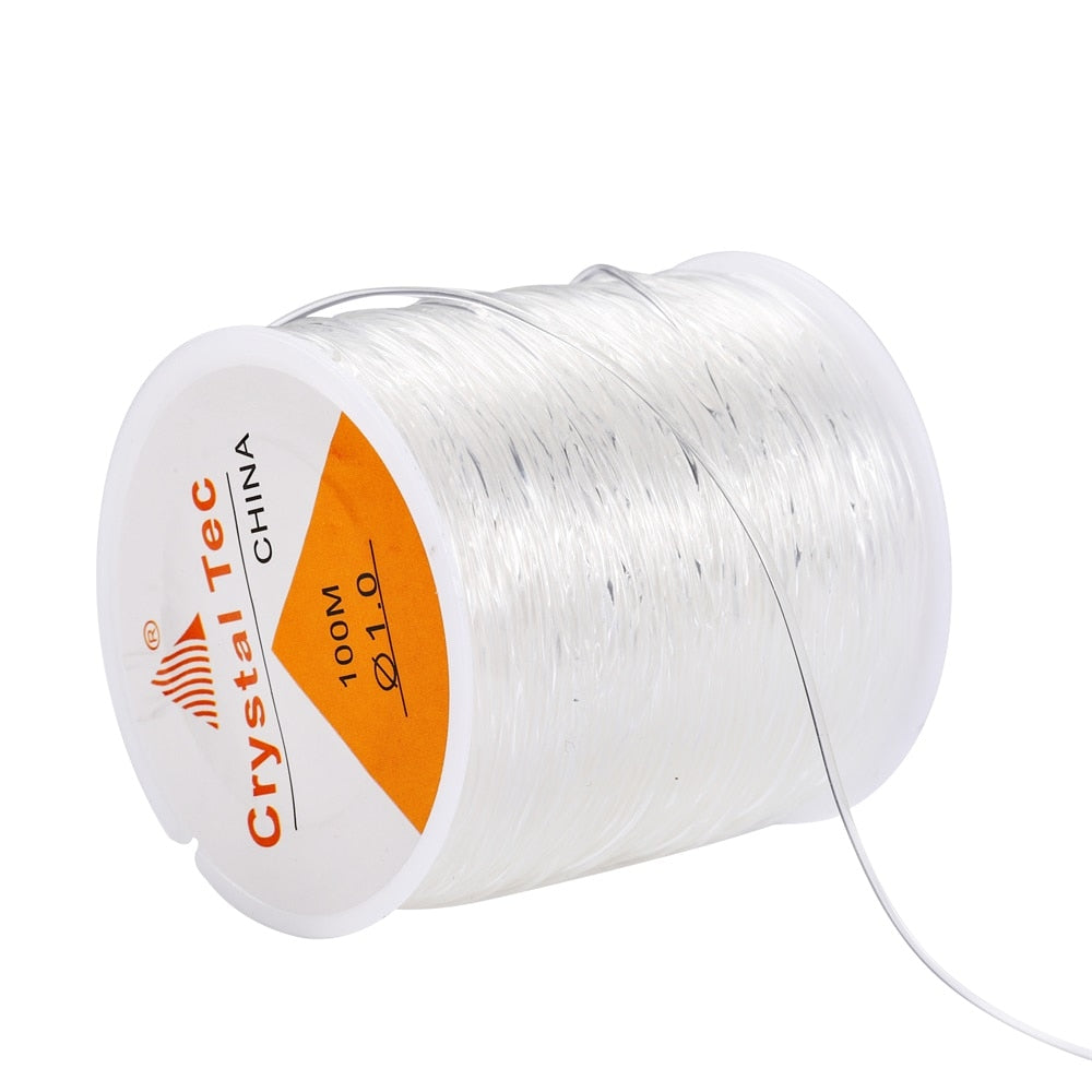 0.5-1.0mm Elastic Cord, Beading Stretch Thread
