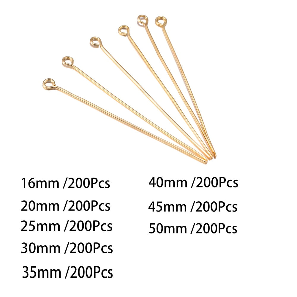 10-50mm Head Pins, 200pcs