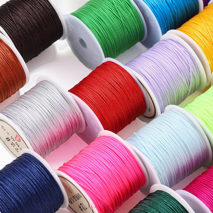 0.8mm Nylon Thread Cord, Rope for Macrame 50M roll