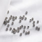 Stopper Spacer Beads Copper 1.2 1.5 2.5mm, 100pcs