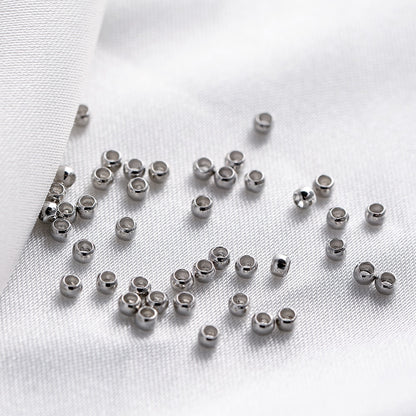 Bouchon Perles D'Espacement Cuivre 1.2 1.5 2.5mm, 100pcs