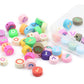 50pcs Lettered Polymer Clay Beads DIY Kit