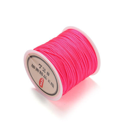 0.8mm Nylon Thread Cord, Rope for Macrame 50M roll