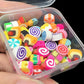 50pcs Ice Cream Polymer Clay Beads DIY Kit