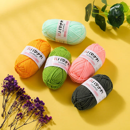 Colorful Acrylic yarn Crochet thread, 1 Roll 25 Grams