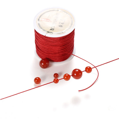 0.8mm Nylon Thread Cord, Rope for Macrame 50M roll