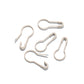 20pcs Colorful Blank Metal Brooch Safety Pins