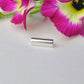 Solid 925 Sterling Silver Thread Clasp for Jewelry Making (11x4mm)