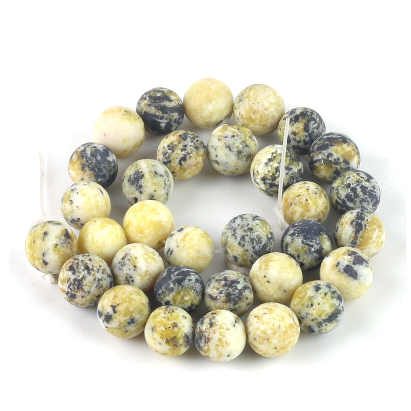 Yellow Turquoise Stone Beads 4-12mm