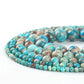 Natural Blue Sea Sediment Jasper Beads, 4-10mm