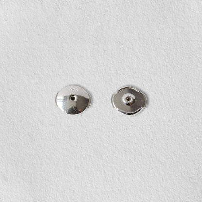 Secure Locking Earring Backs, 925 Sterling Silver Safety and Hypoallergenic