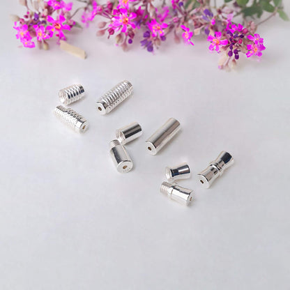 925 Sterling Silver Screw Barrel clasp, for Necklace / Bracelet Jewelry diy Components