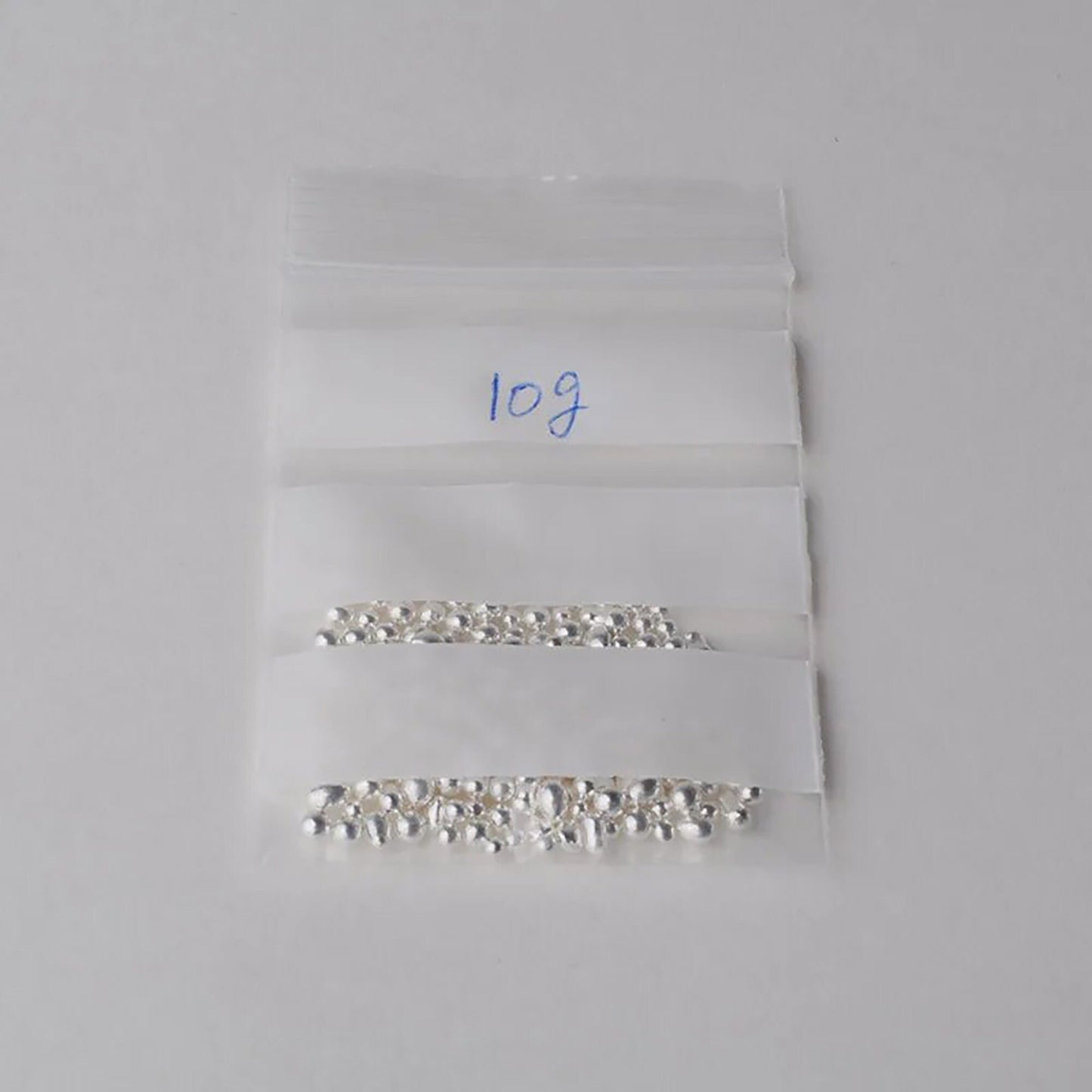 Casting Grain .999 Fine Silver, DIY Jewelry Making Raw Beads, Sterling Silver Shot, 10-50g/bag