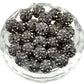 20pcs Crystal Rhinestone Disco Ball Clay Beads, 6-12mm
