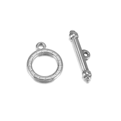 16 Style Stainless Steel OT Clasps, 3set 