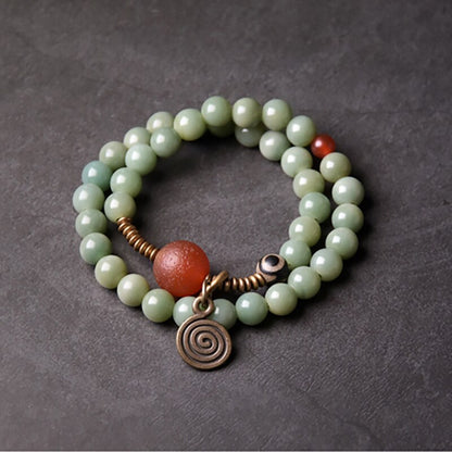 Three Colors Natural Bodhi Seed Bracelet