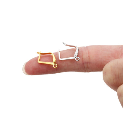 French Lever Back Earring Hooks, 50pcs