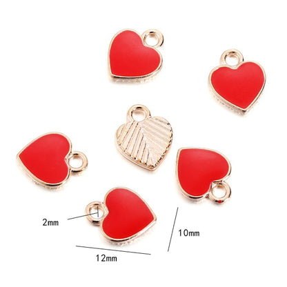 Small Fruit Shape Pendants, 10pcs