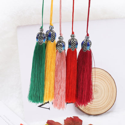 6pcs 10cm Cotton Small Tassels Pendants