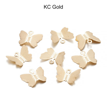 Metal Butterfly Connectors Charm, 100pcs