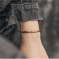 Hammered Bump Texture Copper Health Cuff Bracelet
