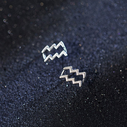 Twelve Constellations Stud Earrings