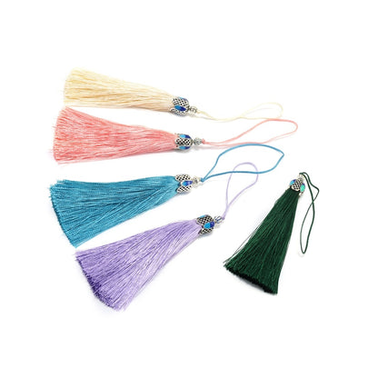 6pcs 10cm Cotton Small Tassels Pendants